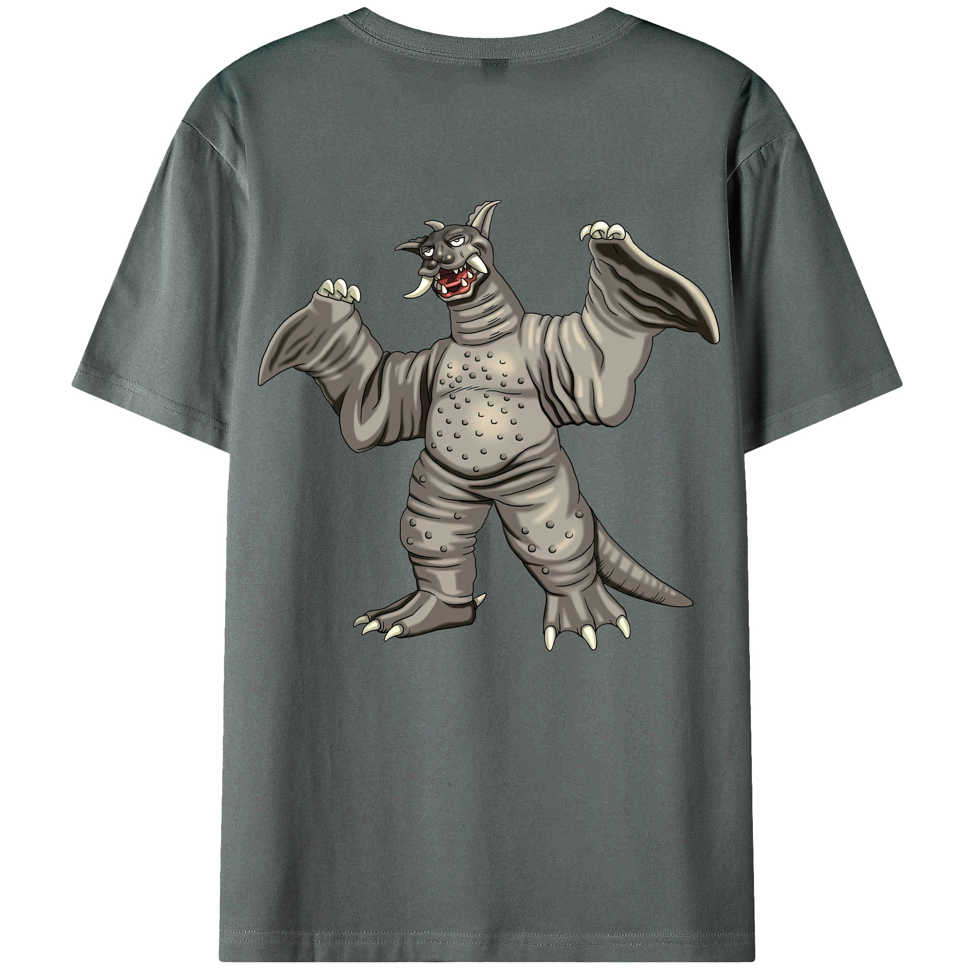 （画像用） ウルトラマン Ultraman 綿100％ メンズ半袖Tシャツ（バックプリント） 通気性
